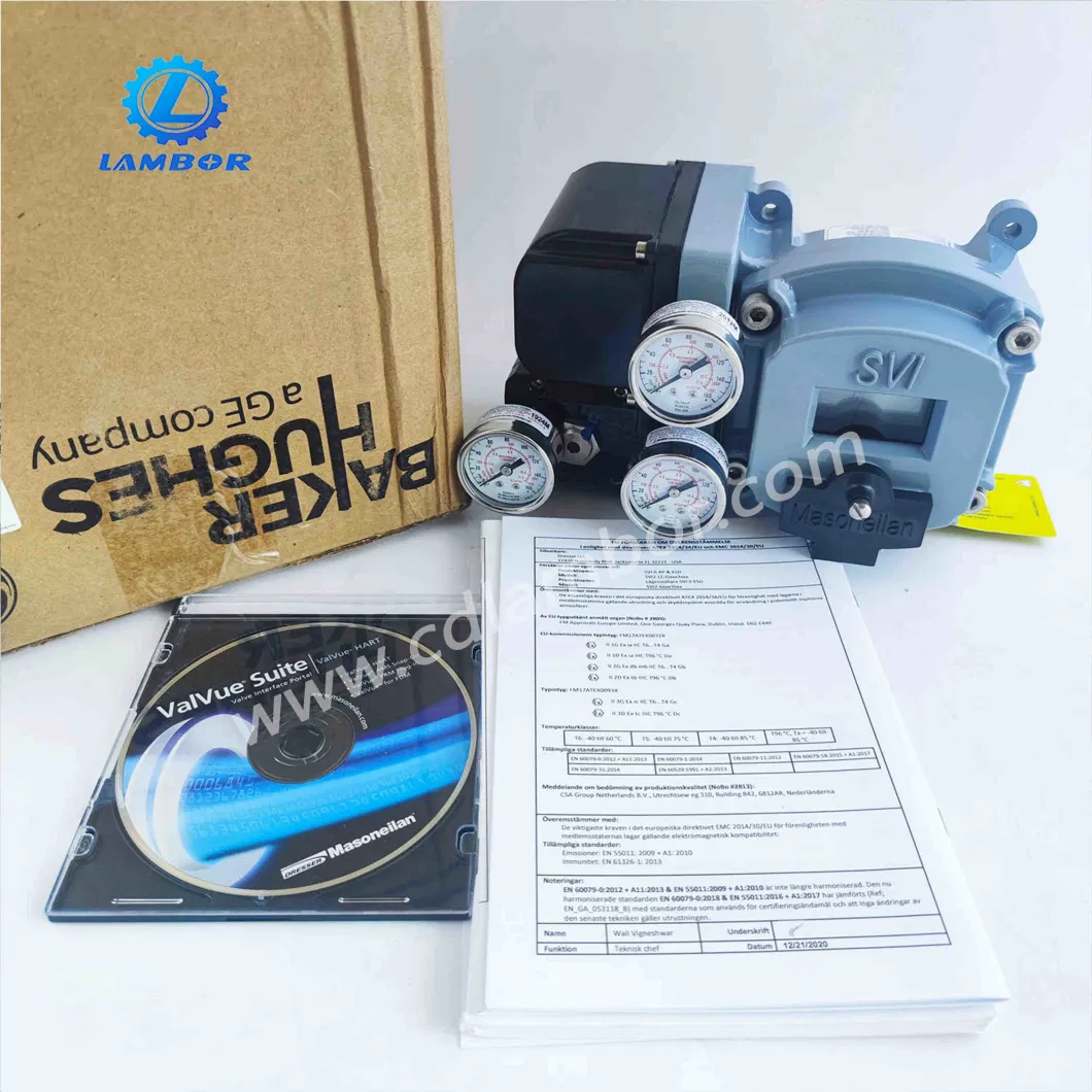 Best Price Masoneilan Svi-II Series Pneumatic Control Digital Valve Positioner Baker Hughes Svi2-22113111 Svi1000/Svi3/Svi2